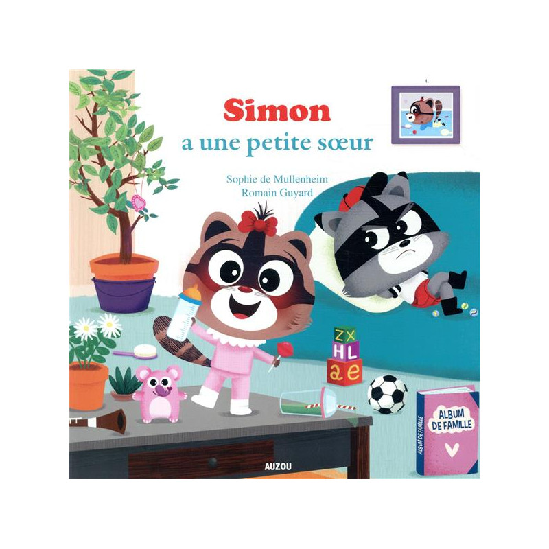 Simon a une petite sœur – Livre pour enfants 3+ ans