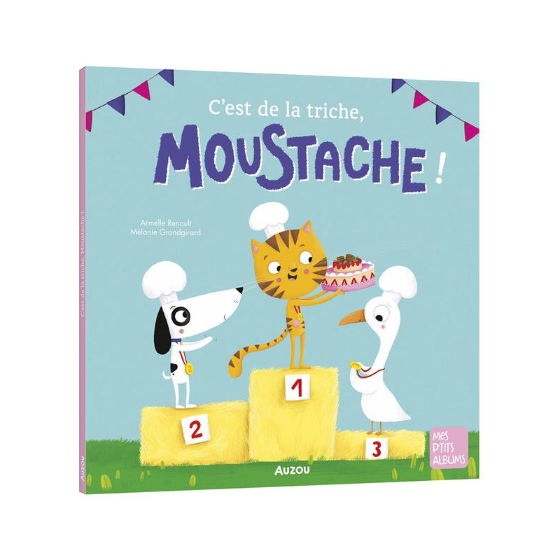 C’est de la triche, Moustache ! – Livre pour enfants
