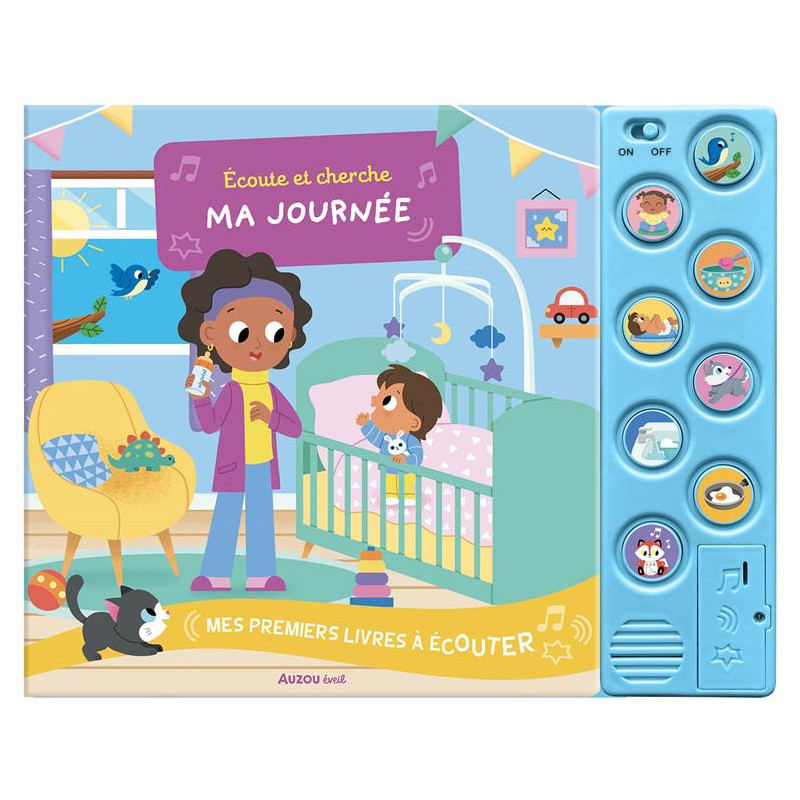MES PREMIERS LIVRES A ECOUTER – ECOUTE ET CHERCHE MA JOURNÉE