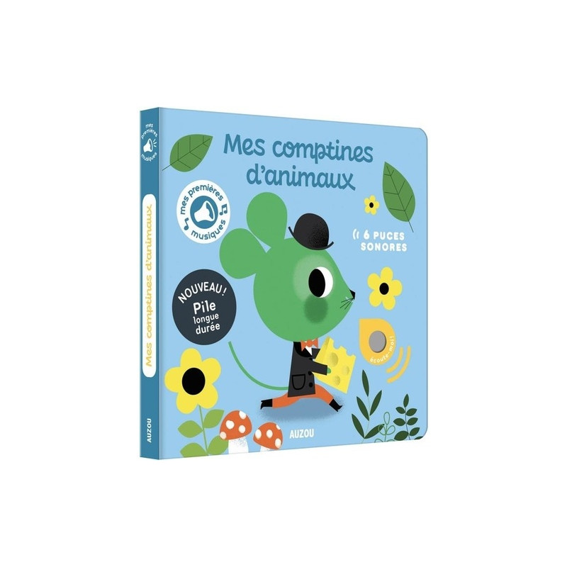 Mes Comptines d’Animaux (Sonore) – Livres Sons pour Enfants
