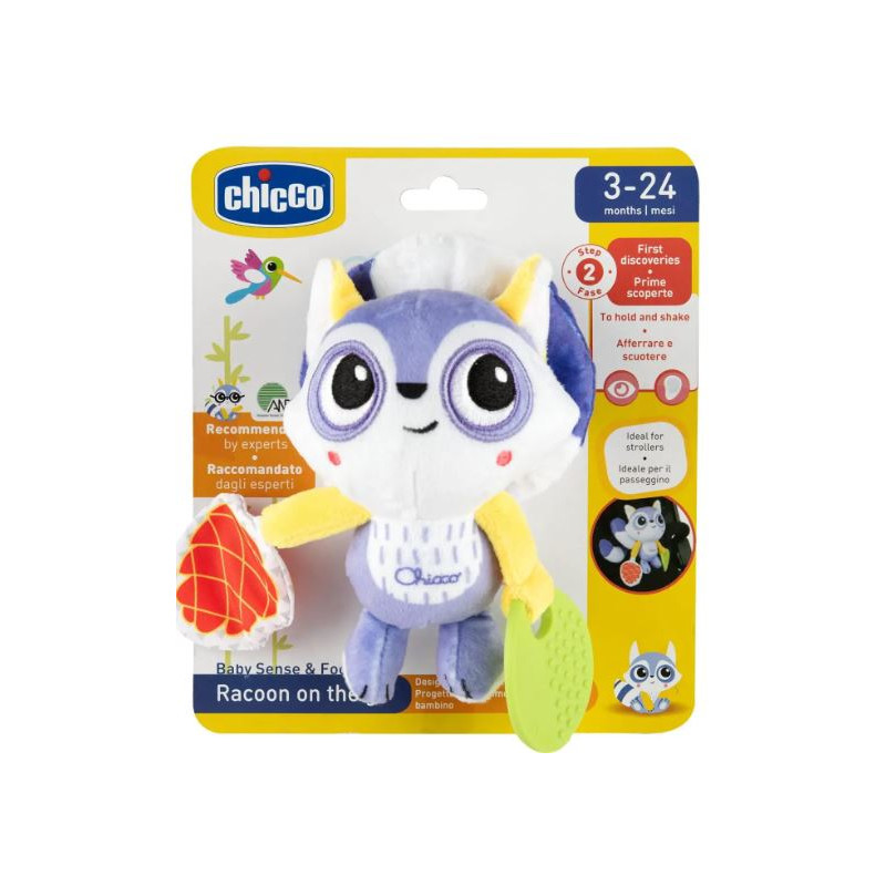 Racoon on the go - Le compagnon de jeux pour bébé