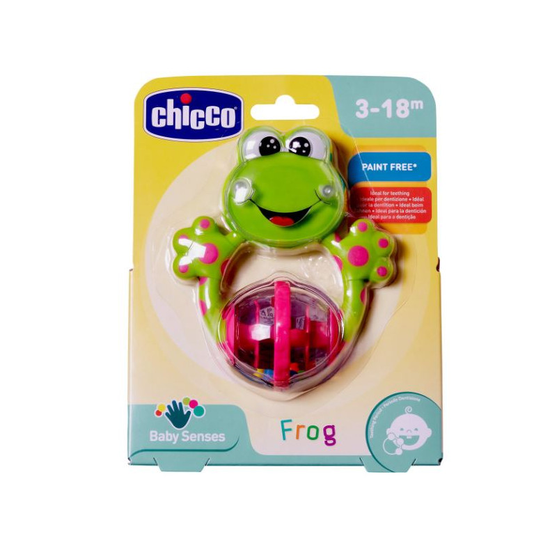 Frog Rattle – Trillino pour la dentition