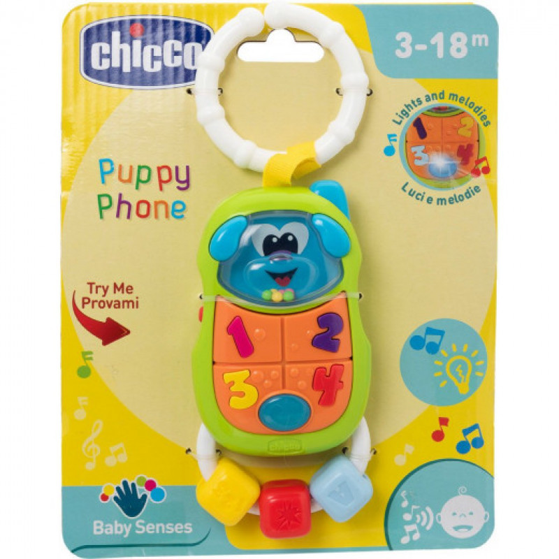 Puppy Phone Chicco – Jouet d’éveil pour bébé