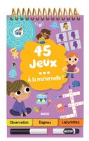 45 Jeux éducatifs pour la maternelle - Éditions Nathaël