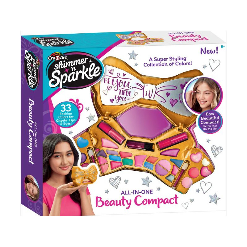 Bow Beauty Compact - All in one Beauty Compact pour enfants