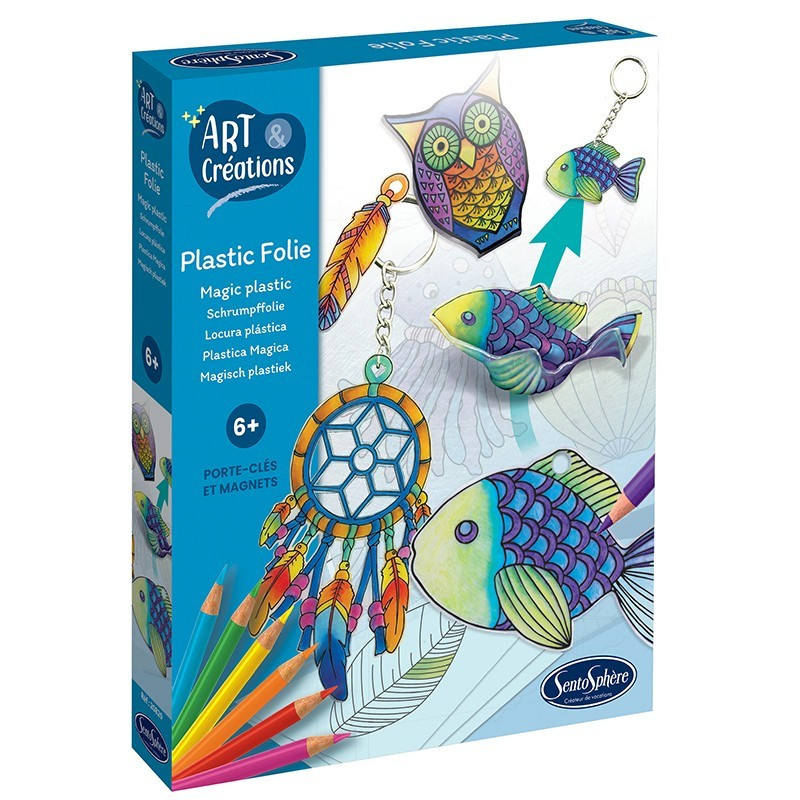 ART & CREATIONS Plastic Folie - Porte-Clés et Magnets