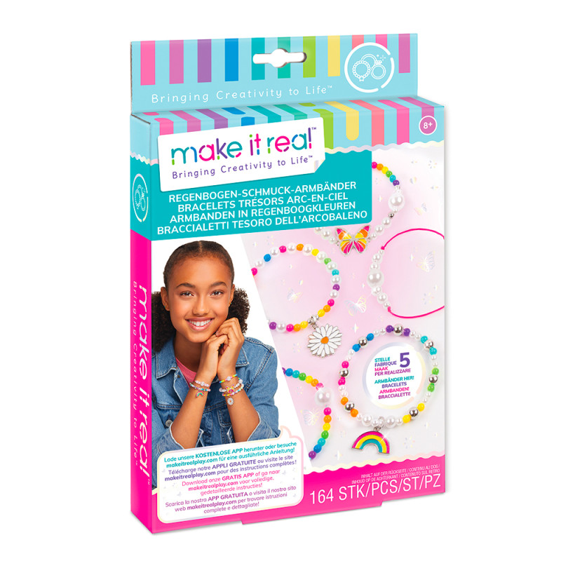 Rainbow Treasure Bracelets - Kit Créatif pour Enfants