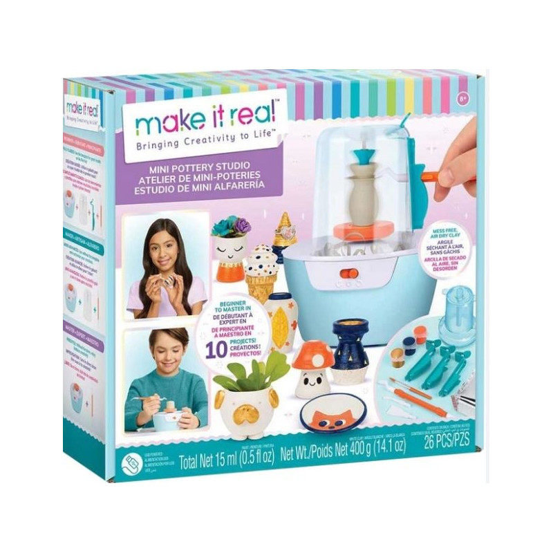 Mini Pottery Wheel – Créez vos chefs-d'œuvre en miniature