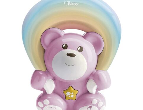 Rainbow Bear Pink - Peluche Colorée pour Enfants
