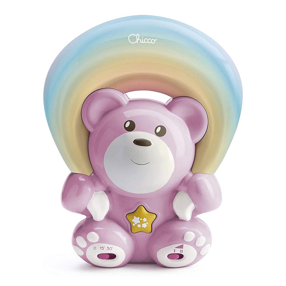 product-9690-1 Rainbow Bear Pink - Peluche Colorée pour Enfants