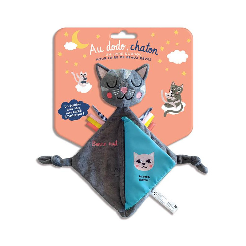 Livre Doudou – Au dodo, chaton | Un Compagnon Pour L’heure Du Dodo