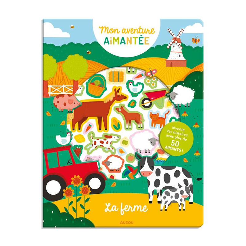 MON AVENTURE AIMANTÉE – LA FERME – Jeux Éducatifs pour Enfants