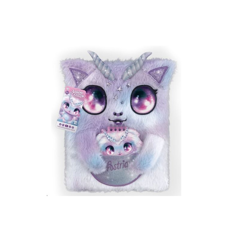 Large Journal Secret Peluche - Astria - Idéal pour enfants