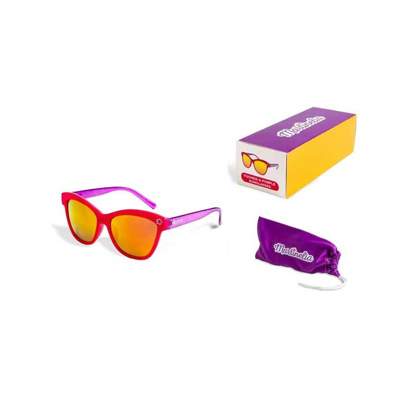 Lunettes de soleil Martinelia Fuchsia & Purple - Style et Fun