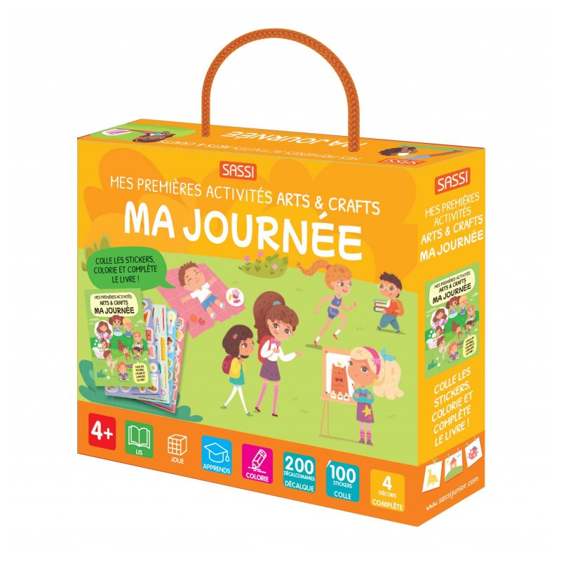 ARTS & CRAFT - MA JOURNEE | Kit créatif pour enfants