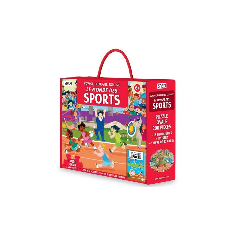 Voyage, découvrez le monde des sports - Puzzle éducatif