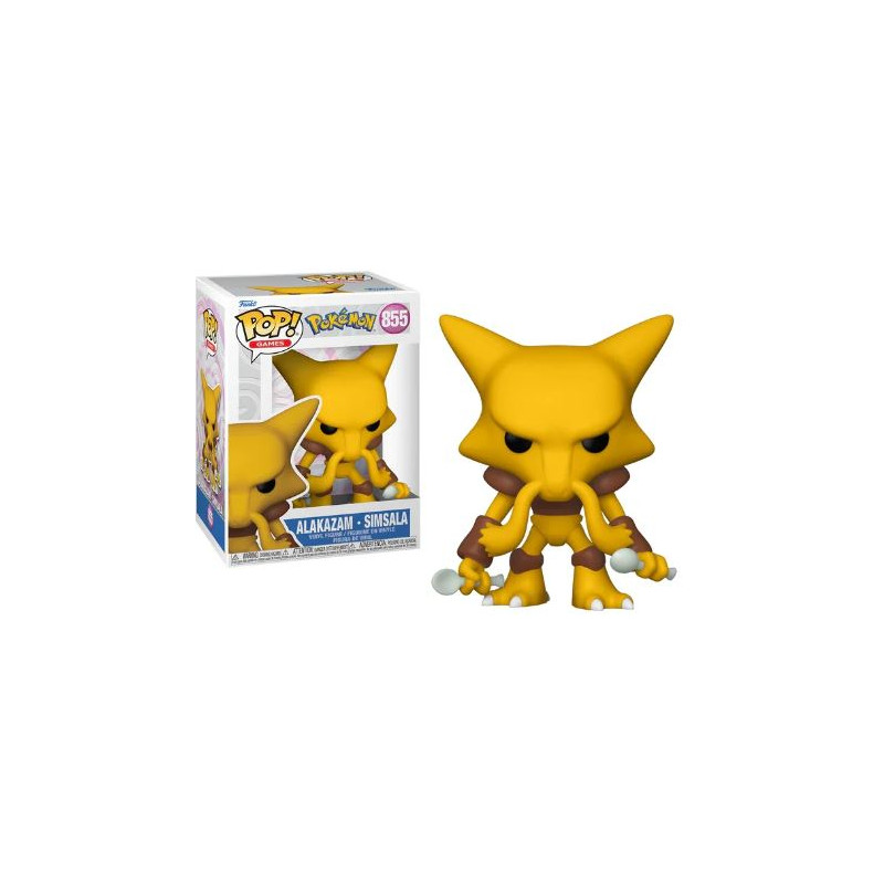 Pop! Games: Pokemon – Alakazam – Figurine Funko Pop