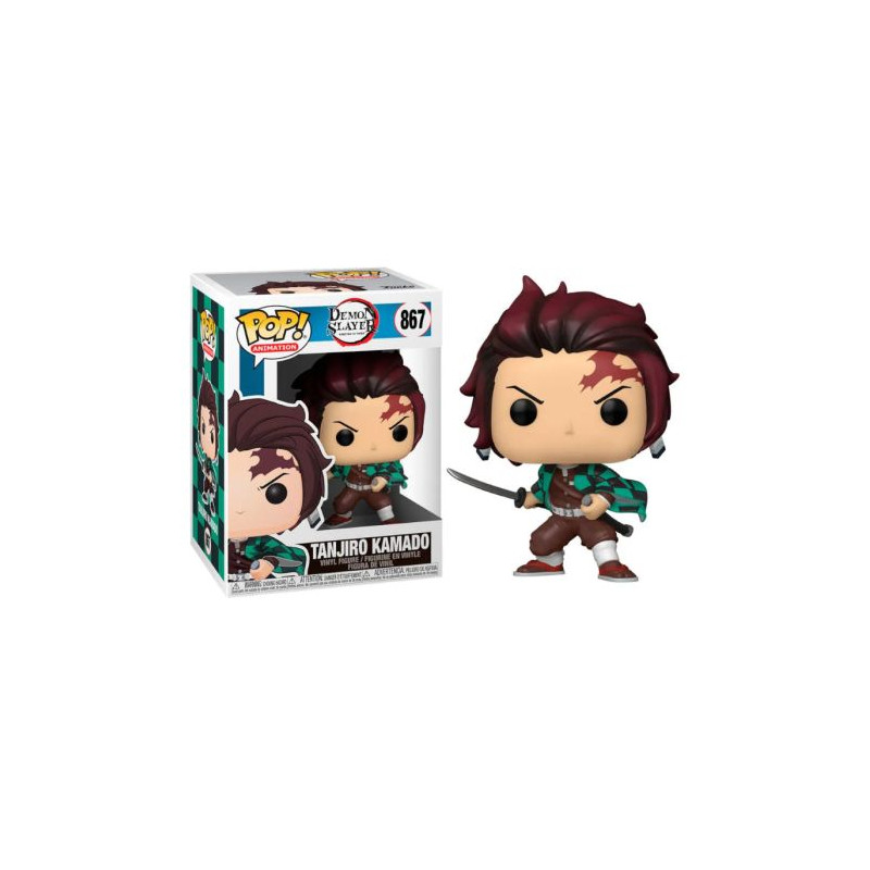 Pop! Animation: Demon Slayer – Tanjiro Kamado – Figurine Funko