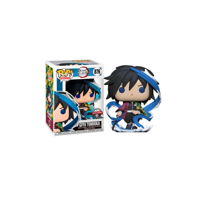 Pop! Animation: Demon Slayer - Giyu Tomioka - Figurine Funko