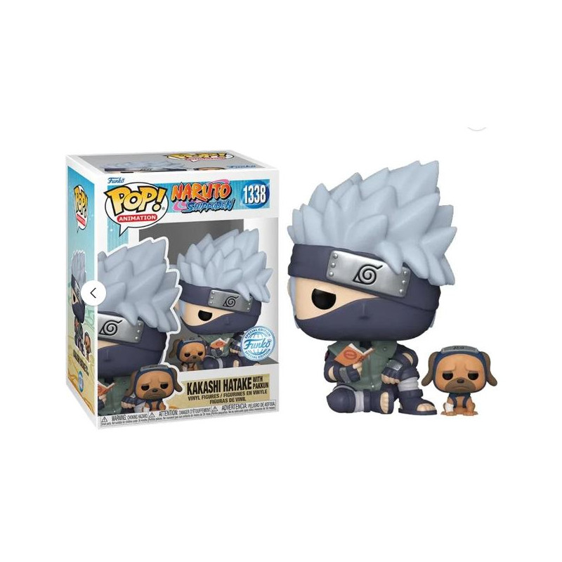 Funko Pop! Kakashi avec Pakkun - Figurine Naruto