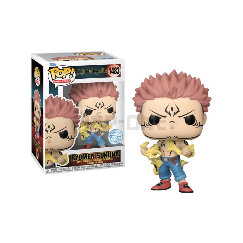 Figurine Funko Pop! Jujutsu Kaisen - Sukuna Tearing Shirt