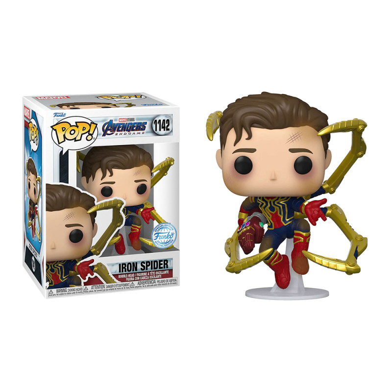 Pop! Marvel: Avengers Endgame – Unmasked Spider-Man | Figurine Funko