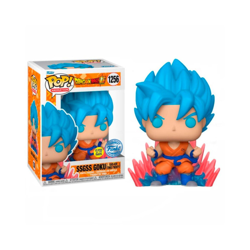 Funko Pop! Dragon Ball – SSGSS Goku (Kaio-Ken) | Figurine de Collection