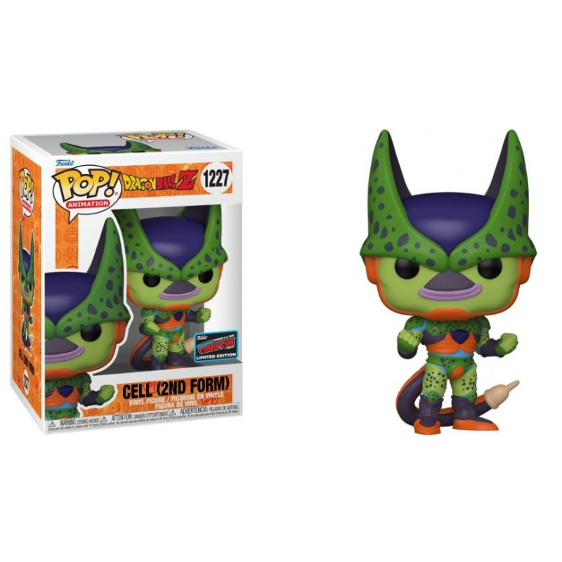 Pop! Animation: Dragon Ball Z- Cell 2nd Form – Funko à Collectionner