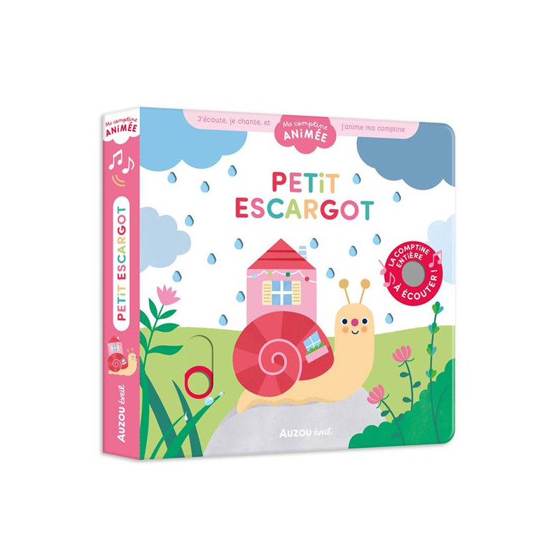 Comptine Animée Petit Escargot – Livre pour Enfants