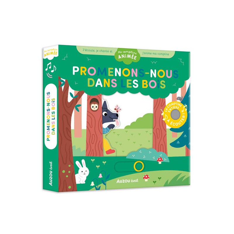 Comptine Animée – Promenons-Nous Dans Les Bois | Livre Enfant