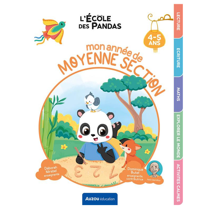 Apprentissage Moyen Section - L'Ecole des Pandas