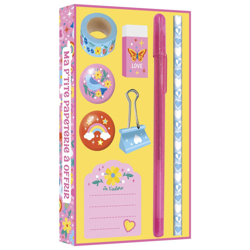 Ma p’tite papeterie à offrir – Coffret créatif pour amis