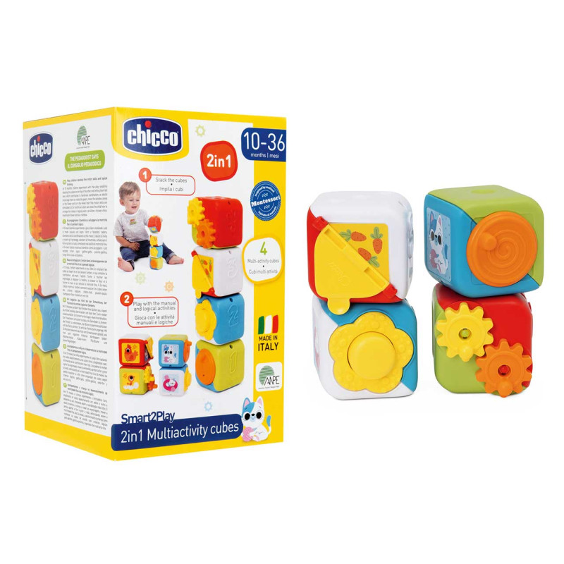 TOY S2P MULTIACTIVITY CUBES – Jeu d’éveil pour enfant
