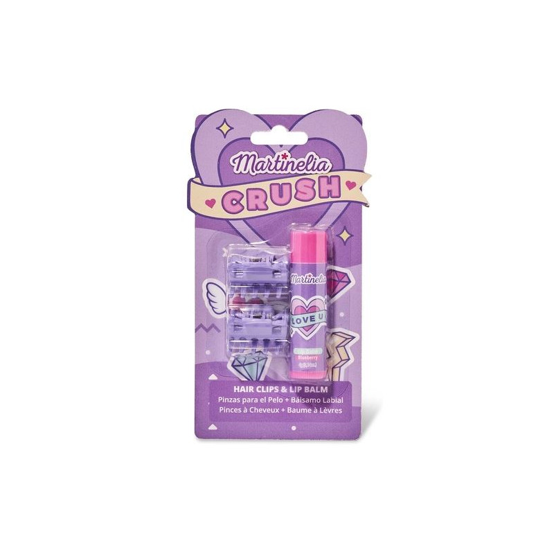 MARTINELIA HAIR CLIPS & BALM Violet - Accessoire Enfant