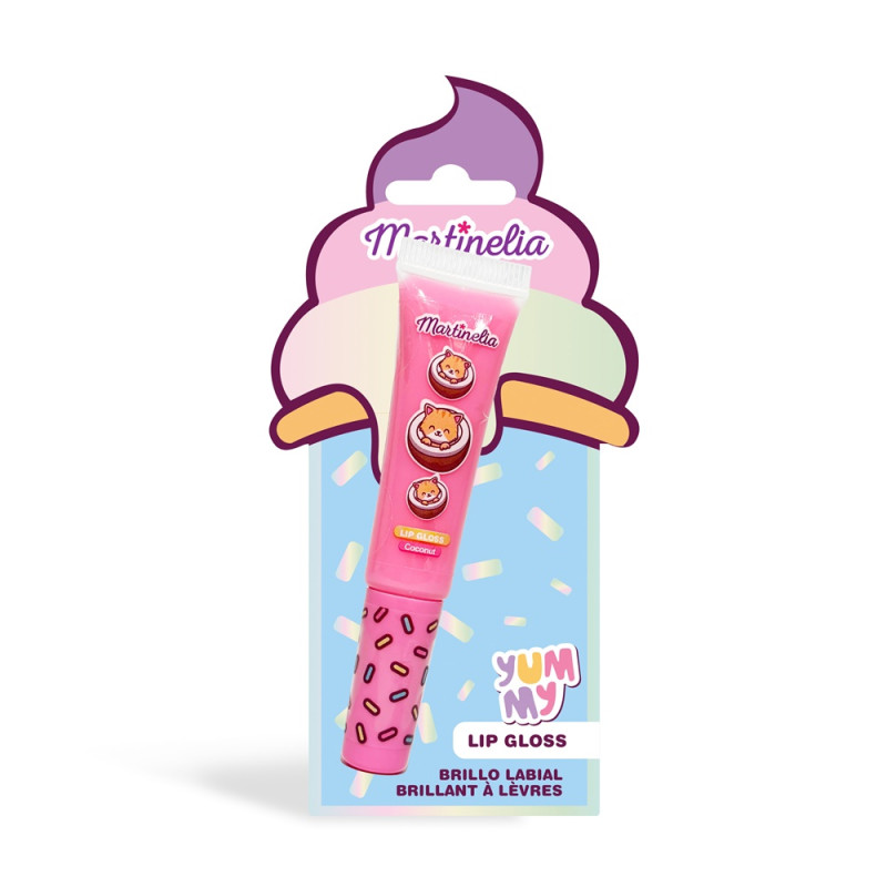 MARTINELIA WORLD LIP GLOSS - Fraise | Brillant à Lèvres Enfant