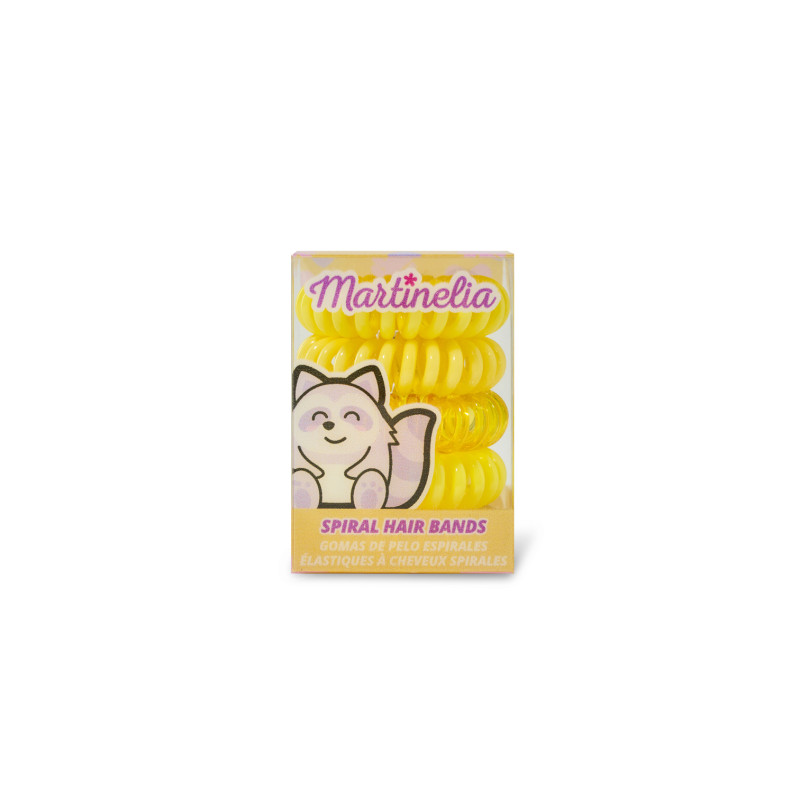 MARTINELIA SPIRAL HAIR TIES - Assortis Jaune | Élastiques à Cheveux