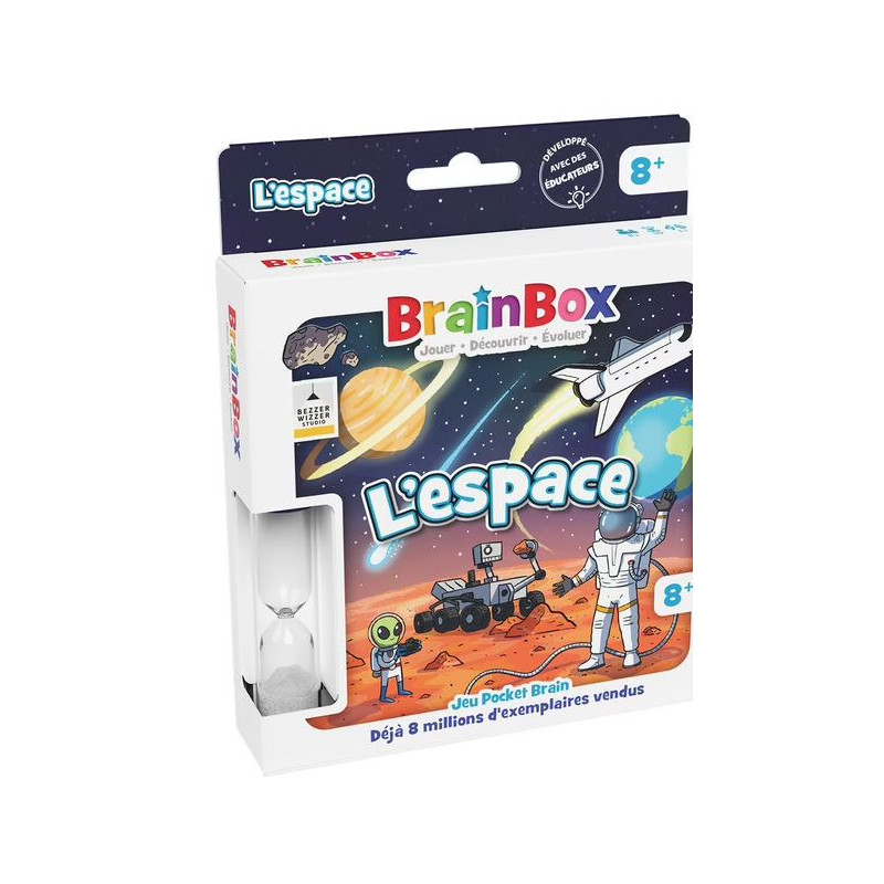BrainBox Pocket : l’Espace – Jeu éducatif de mémoire