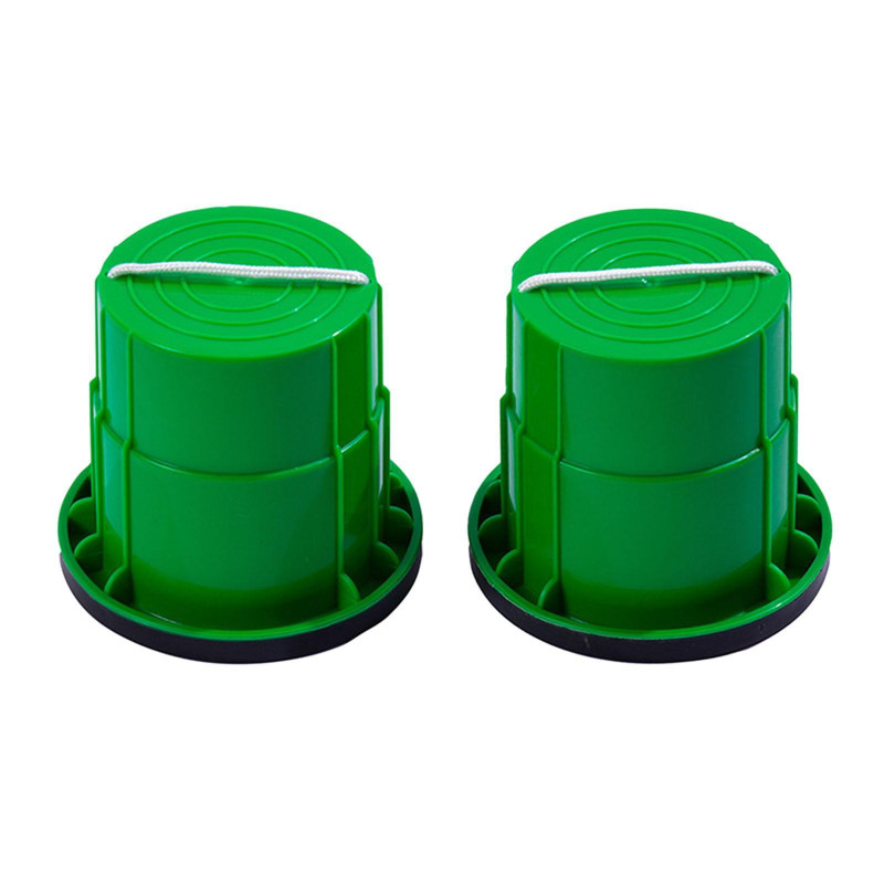 Paire d’échasses avec gomme anti glissade – Vert