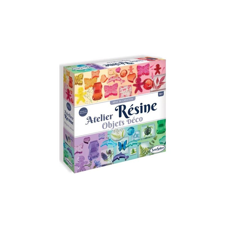 L'ATELIER DE RESINE - Kit Créatif pour Enfants et Adultes