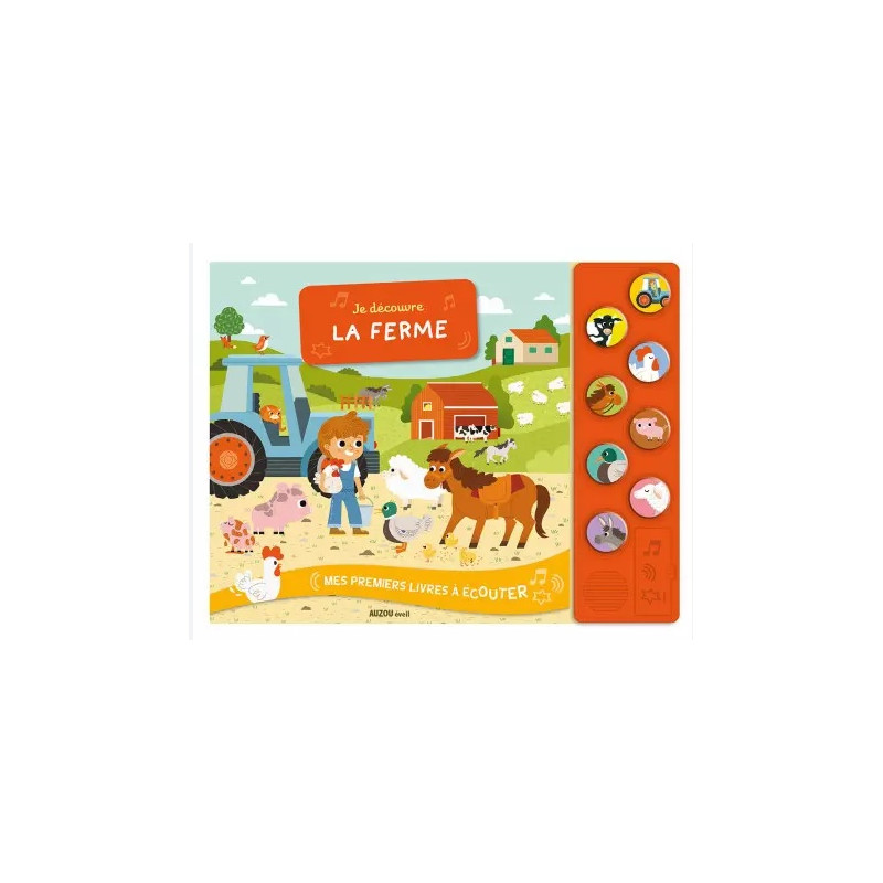 Mes premiers livres à écouter - JE DECOUVRE LA FERME