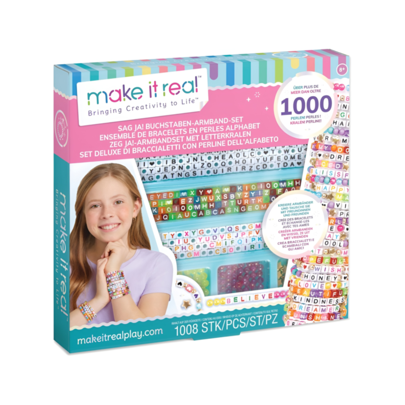Say Yes! Alphabet Bead Kit - Kit créatif pour enfants