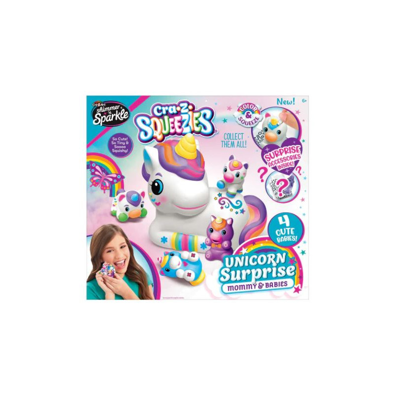 Shimmer 'n Sparkle Squeezie Surprise Mommies & Babies - Activité créative