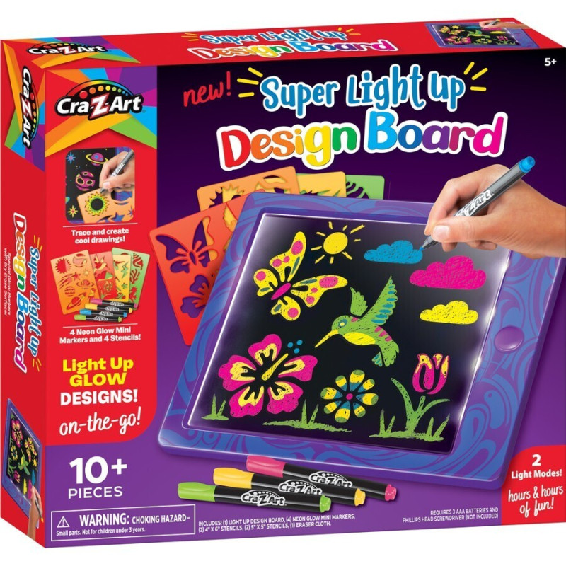 Super Light Up Design Board – Tableau Lumineux Créatif pour Enfants