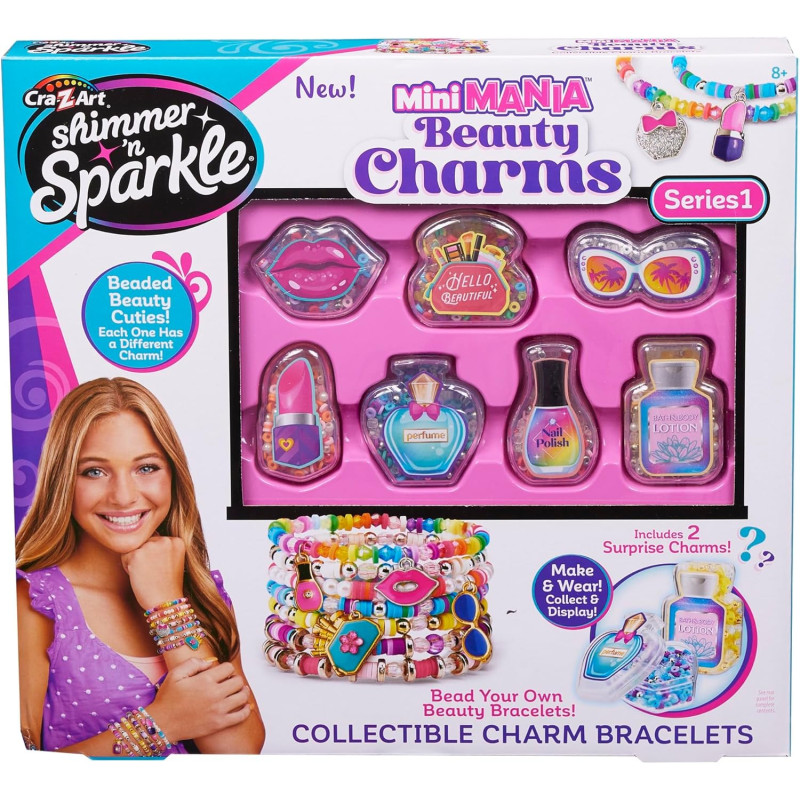 Shimmer ‘n Sparkle Mini Mania Beauty Charms - Créez vos bracelets