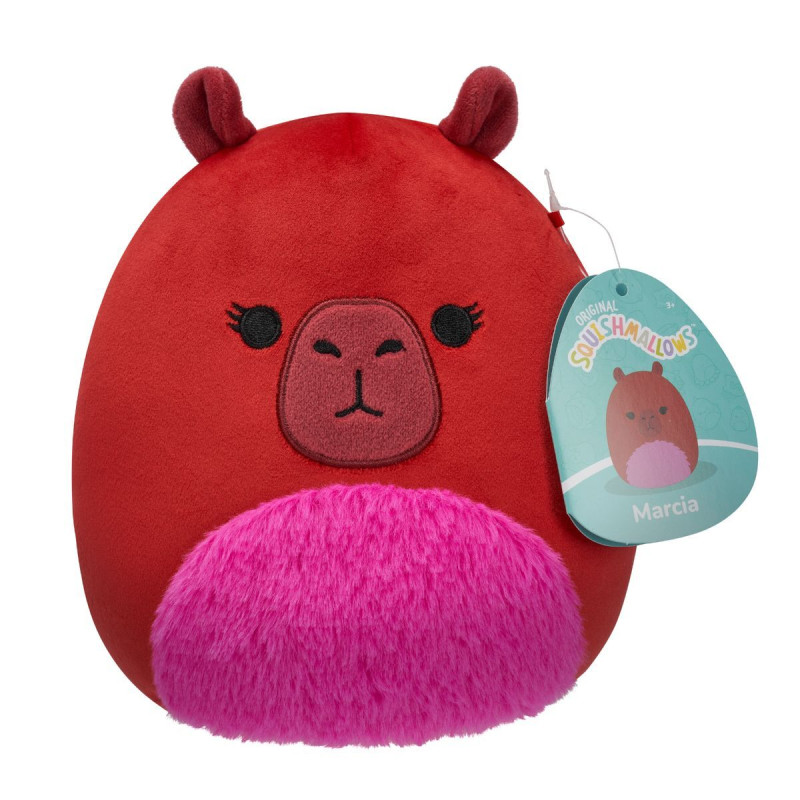 SQK Little Plush 7.5″ – Maroon Capybara Squishmallows