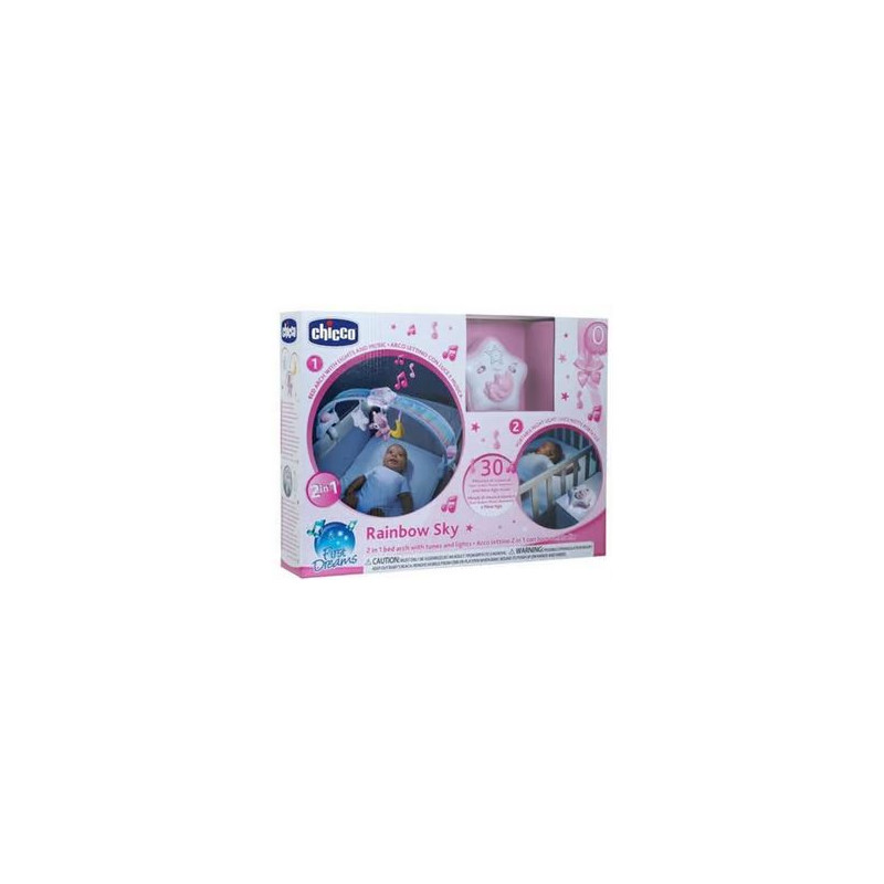 L’arche Arc en Ciel Rose – Arche de lit évolutive 2 en 1