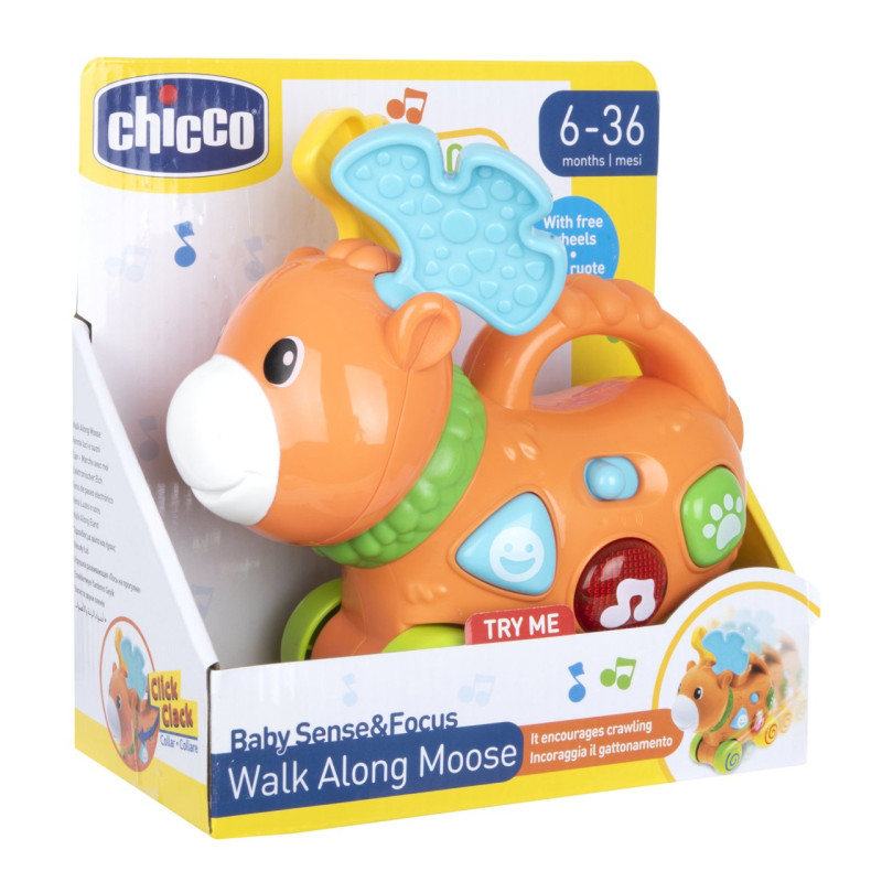 WALK ALONG MOOSE – Élan Électronique Amusant pour Enfants