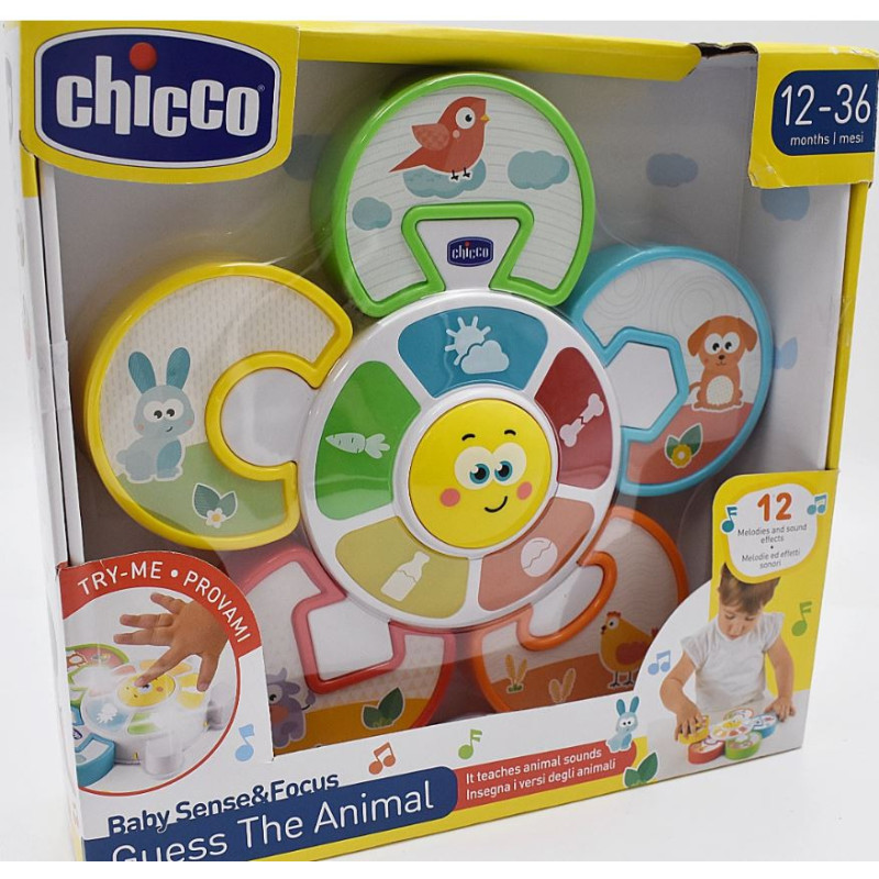 Guess the Animal - Puzzle Électronique pour Enfants - Chicco