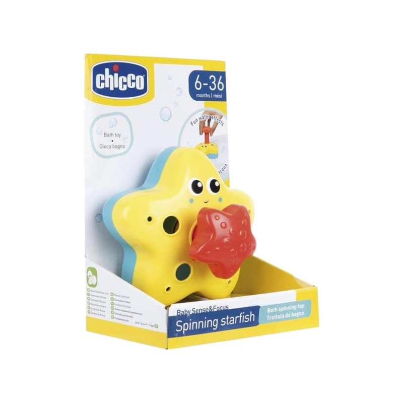 Jouet de bain étoile de mer tournante - Chicco