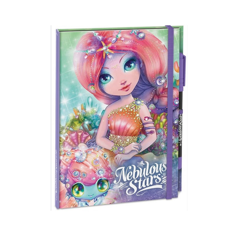 Deluxe Black Notebook - Coralia - Journal Créatif pour Enfants